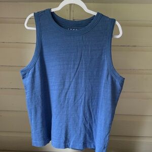 LOFT Blue Sleeveless Tank